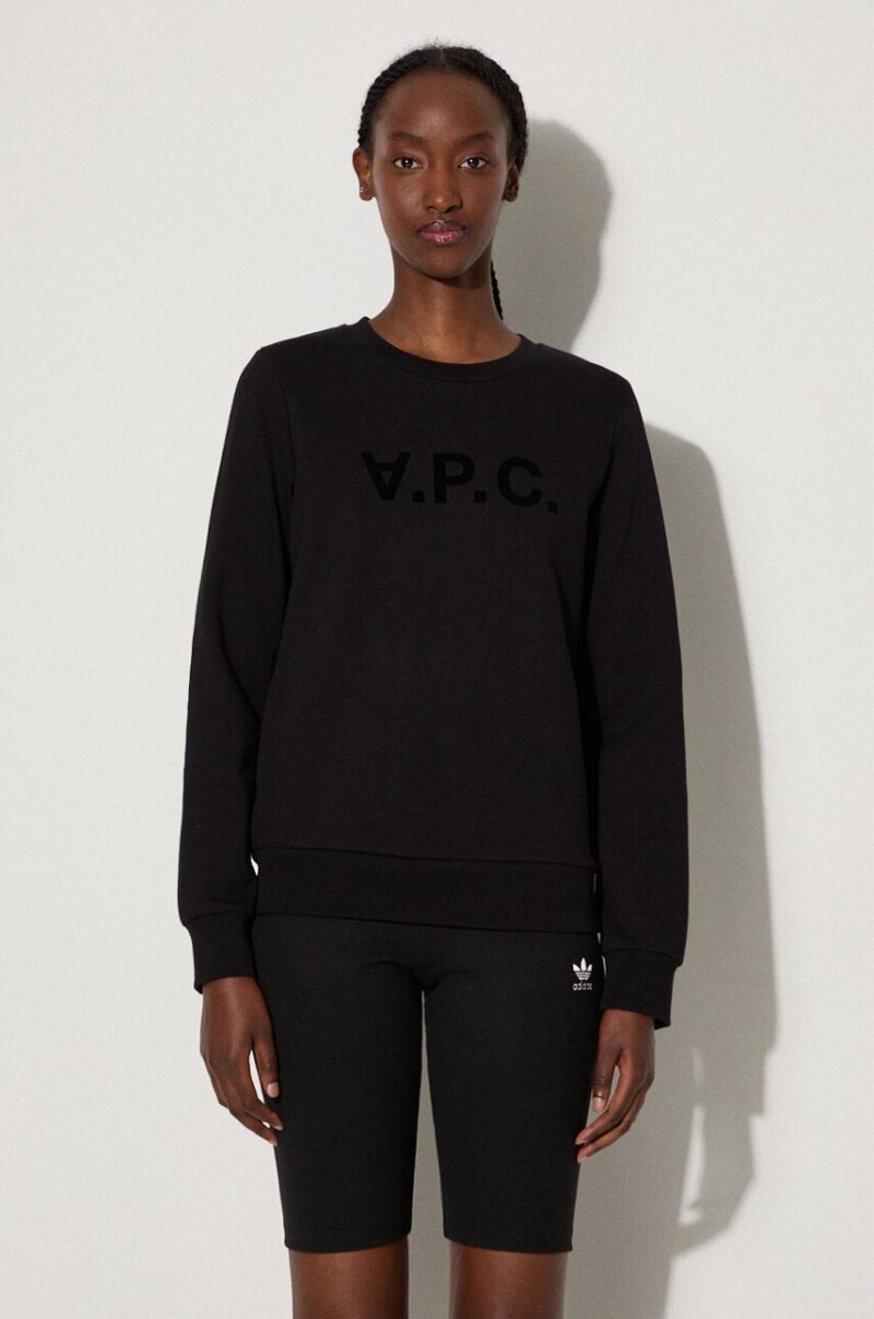 A.P.C. hanorac de bumbac Sweat Viva femei