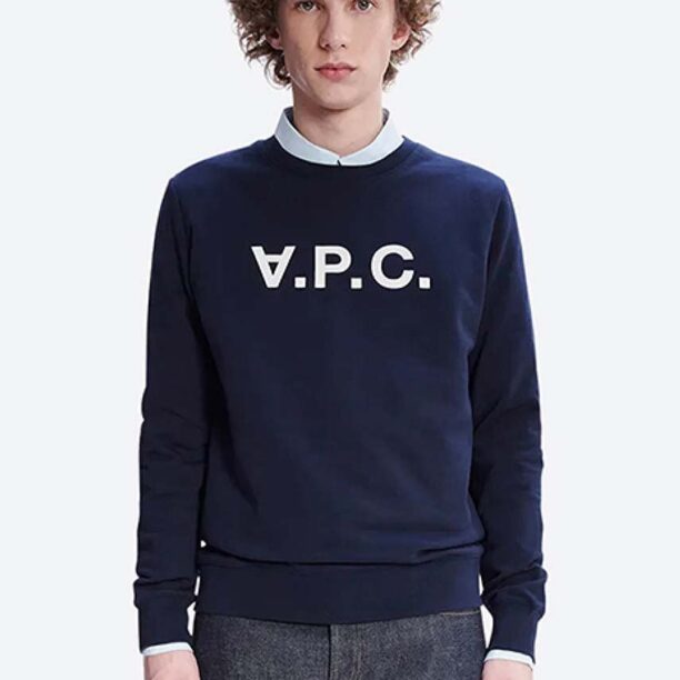 A.P.C. hanorac de bumbac Sweat Vpc bărbați