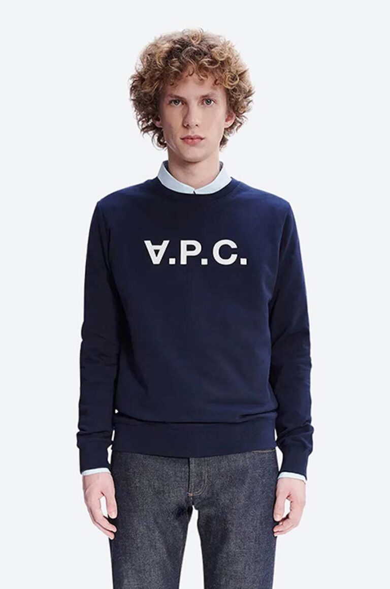 A.P.C. hanorac de bumbac Sweat Vpc bărbați