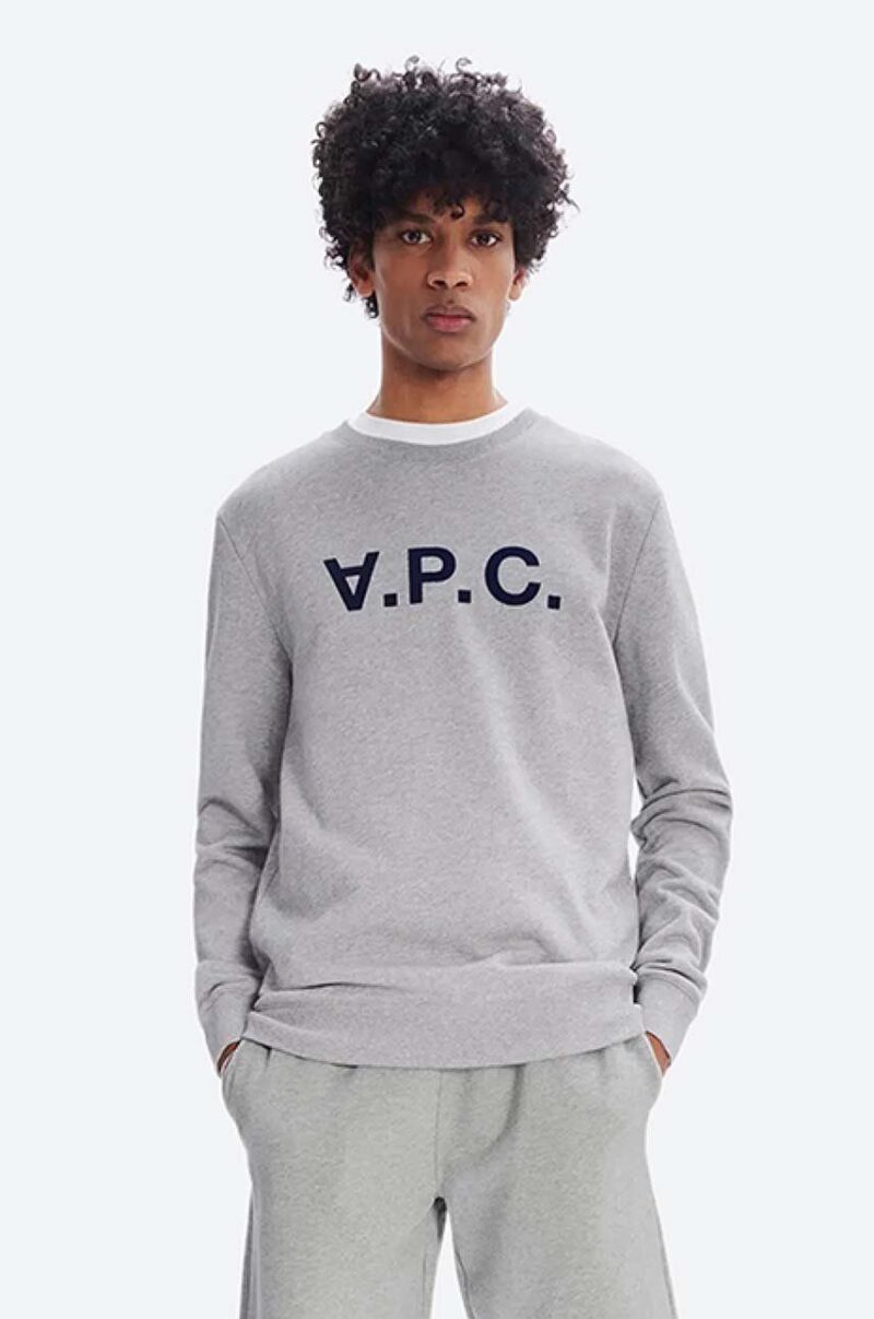 A.P.C. hanorac de bumbac Sweat Vpc bărbați