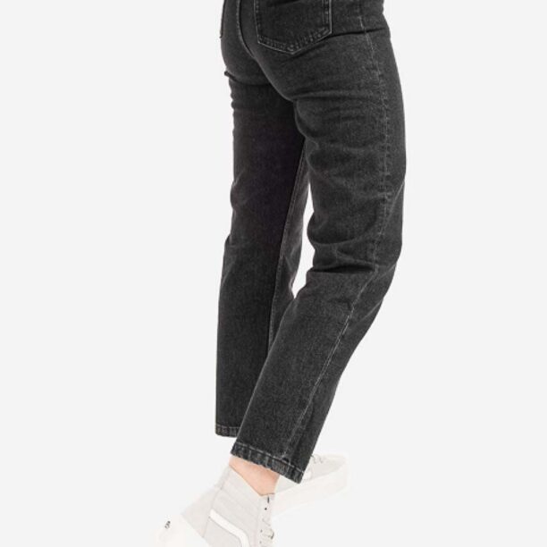 A.P.C. jeans din bumbac Martin F high waist COETA.F09122-BLACK preţ