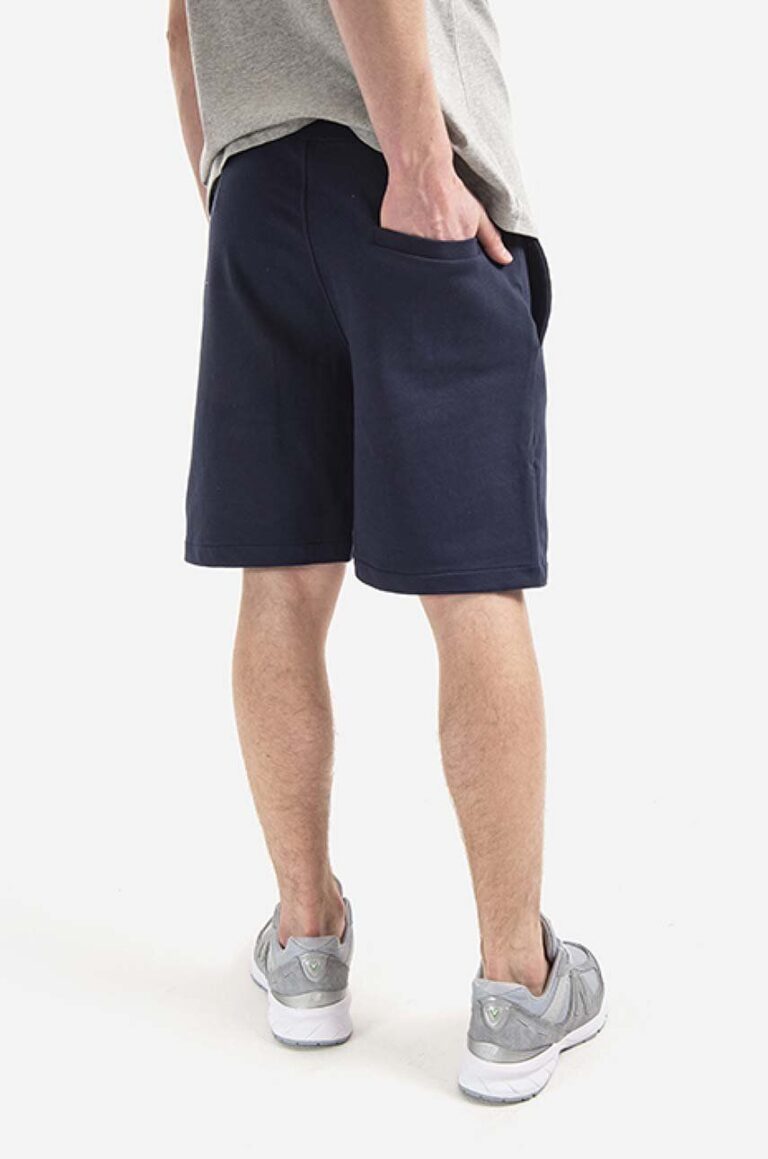 A.P.C. pantaloni scurți din bumbac Item Short culoarea bleumarin COEAS.H10148-DARKNAVY preţ