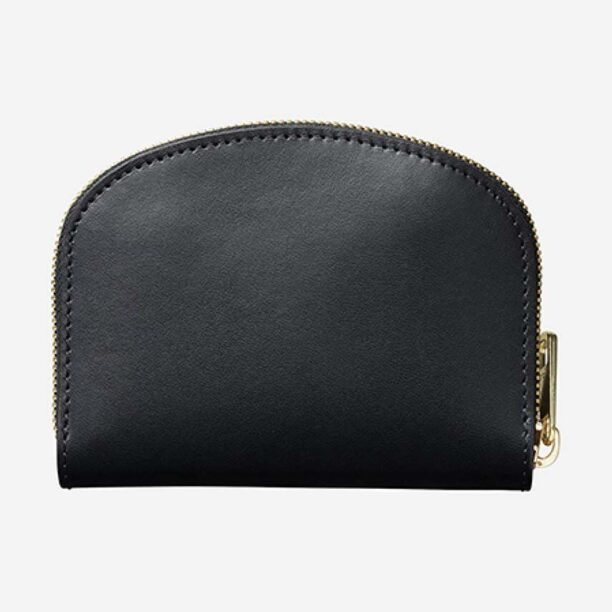 A.P.C. portofel de piele culoarea negru PXAWV.F63219-BLACK preţ