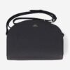 A.P.C. poșetă de piele Sac Demi-lune culoarea negru PXBJQ.F61048-BLACK