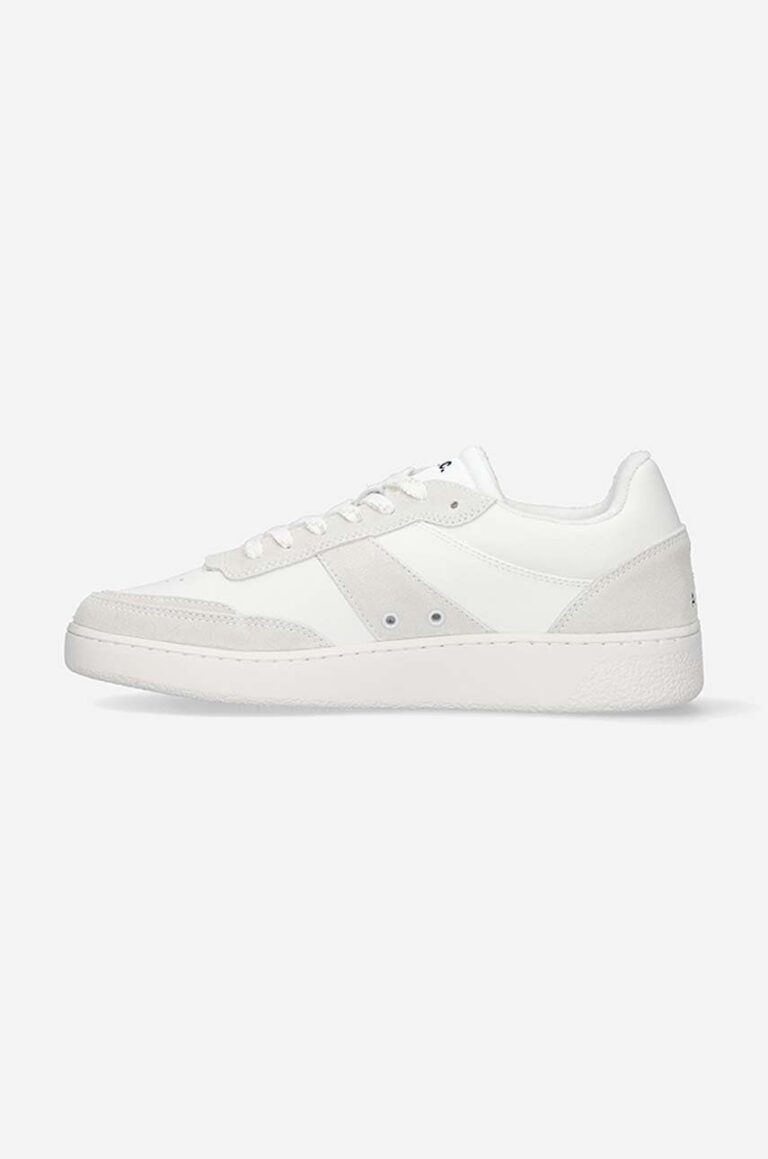 A.P.C. sneakers din piele Plain culoarea alb PUAAW.M56112-WHITE preţ