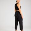 ABOUT YOU Curvy Pantaloni 'Noelia'  negru