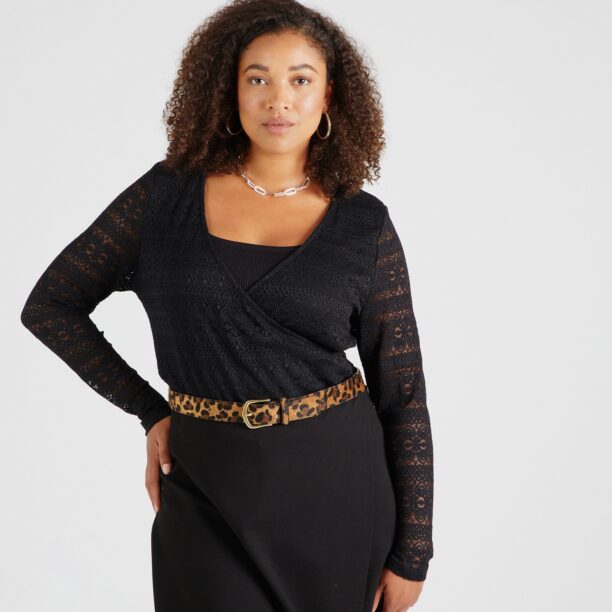 ABOUT YOU Curvy Tricou 'Pamela'  negru