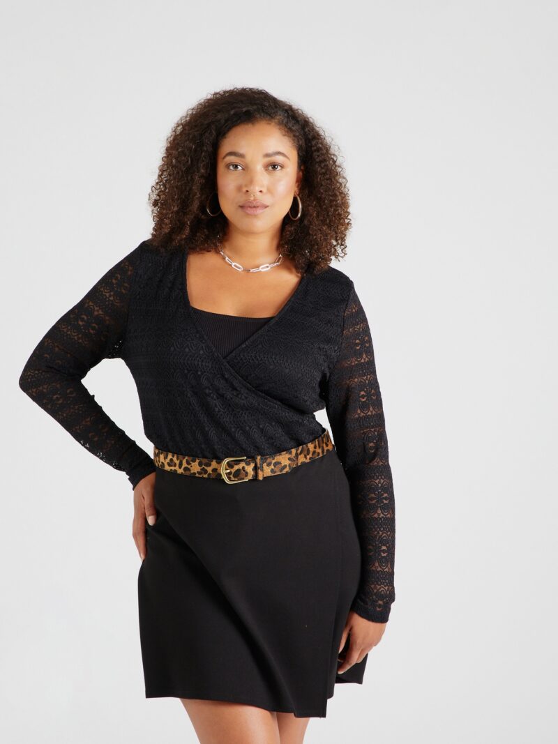 ABOUT YOU Curvy Tricou 'Pamela'  negru