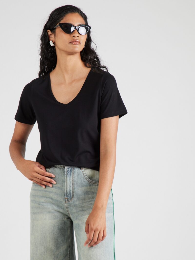 ABOUT YOU Tricou 'Charlotte'  negru