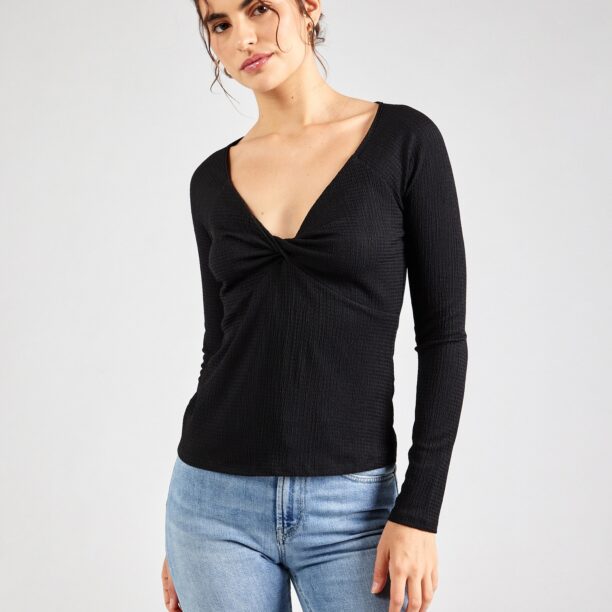 ABOUT YOU Tricou 'Perle'  negru