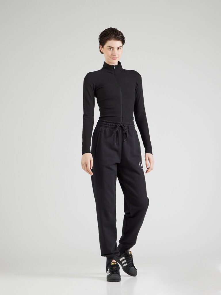 Cumpăra ADIDAS BY STELLA MCCARTNEY Pantaloni sport  negru / alb