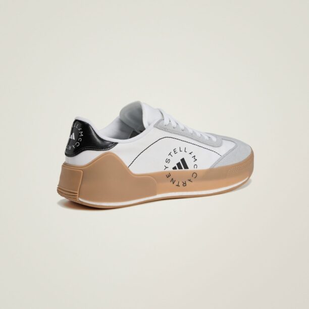 Preţ ADIDAS BY STELLA MCCARTNEY Pantofi sport 'COURT'  gri deschis / negru / alb