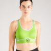 ADIDAS BY STELLA MCCARTNEY Sutien sport 'Truepace'  albastru deschis / verde măr / negru