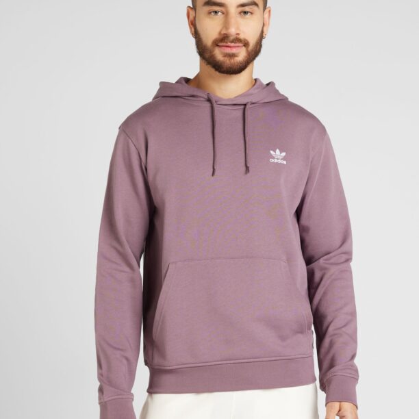 ADIDAS ORIGINALS Bluză de molton 'ESS'  mauve / alb preţ