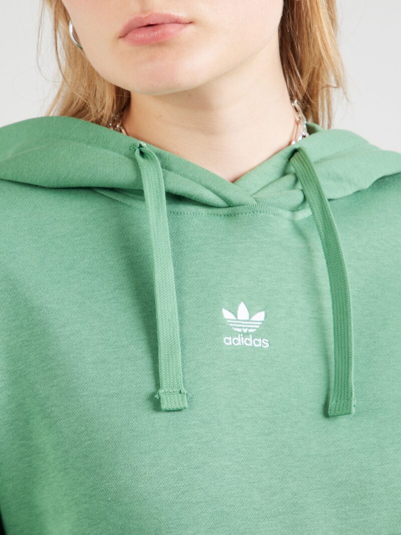 Preţ ADIDAS ORIGINALS Bluză de molton 'ESS'  verde / alb