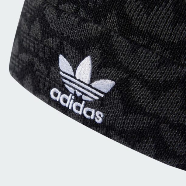 ADIDAS ORIGINALS Căciulă  gri / negru / alb