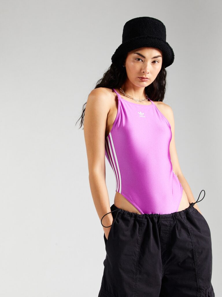 ADIDAS ORIGINALS Costum de baie întreg  mov orhidee / alb