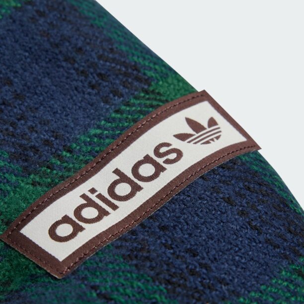 ADIDAS ORIGINALS Fular 'Tartan'  albastru marin / verde pin