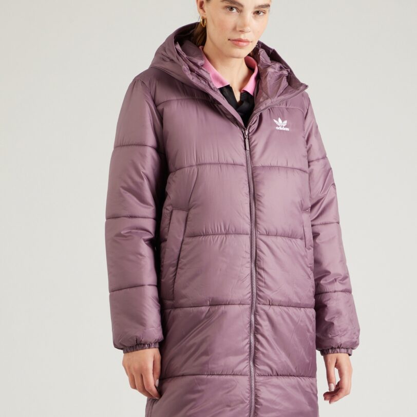 ADIDAS ORIGINALS Geacă de iarnă  mauve / alb