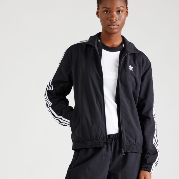 ADIDAS ORIGINALS Geacă de primăvară-toamnă  negru / alb