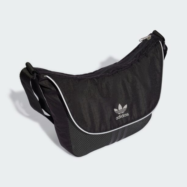 ADIDAS ORIGINALS Geantă de umăr  negru / alb