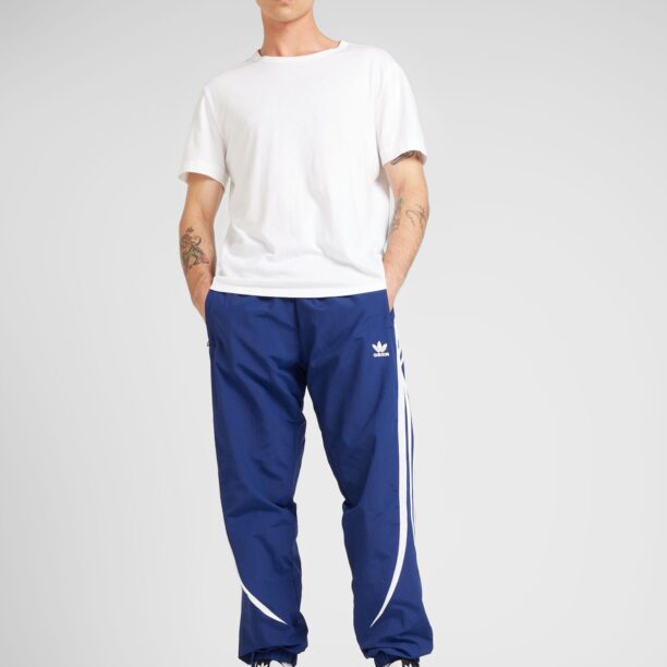 Preţ ADIDAS ORIGINALS Pantaloni 'ARCHIVE'  albastru / alb