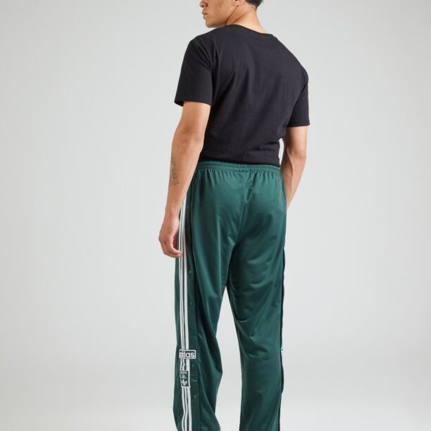 ADIDAS ORIGINALS Pantaloni 'Adibreak'  verde smarald / alb preţ