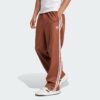 ADIDAS ORIGINALS Pantaloni 'Adicolor Firebird'  maro ruginiu / alb