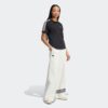 ADIDAS ORIGINALS Pantaloni 'Adicolor Neuclassics'  negru / alb lână