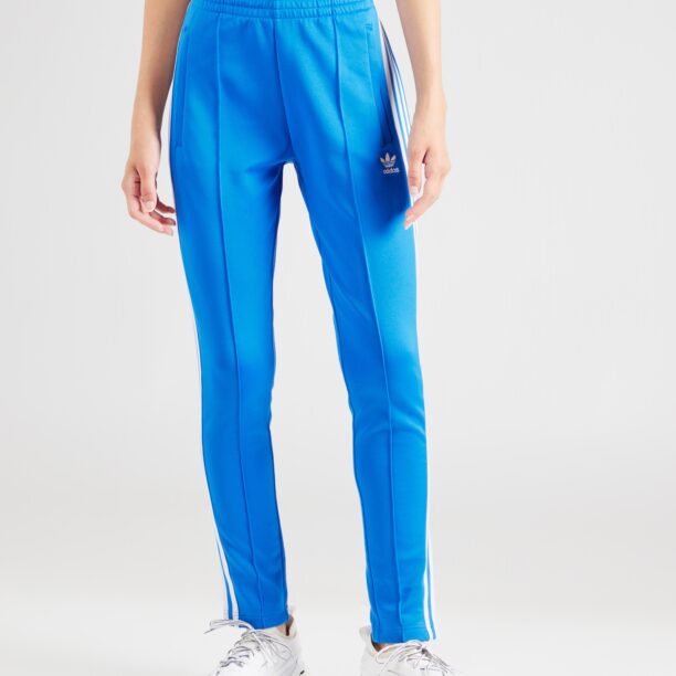 ADIDAS ORIGINALS Pantaloni 'Adicolor SST'  azur / alb