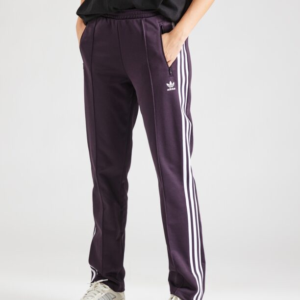 ADIDAS ORIGINALS Pantaloni 'BECKENBAUER'  mov vânătă / alb