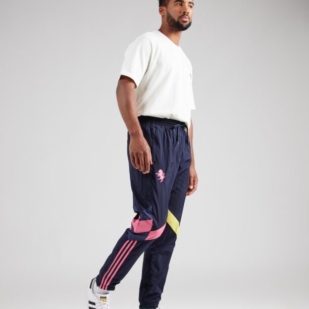 Cumpăra ADIDAS ORIGINALS Pantaloni 'JUVE'  bleumarin / galben / roz