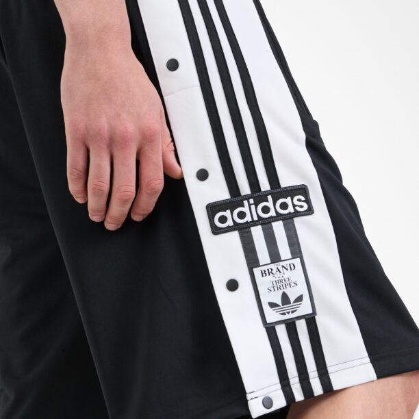 Preţ ADIDAS ORIGINALS Pantaloni 'MEGABREAK'  negru / alb