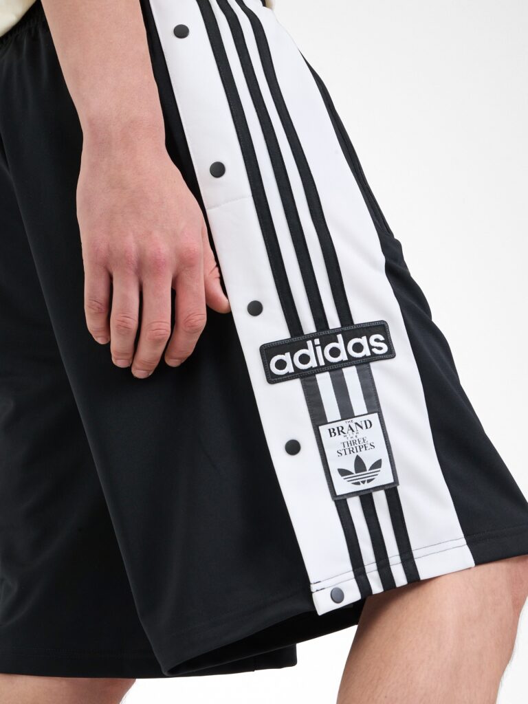 Preţ ADIDAS ORIGINALS Pantaloni 'MEGABREAK'  negru / alb