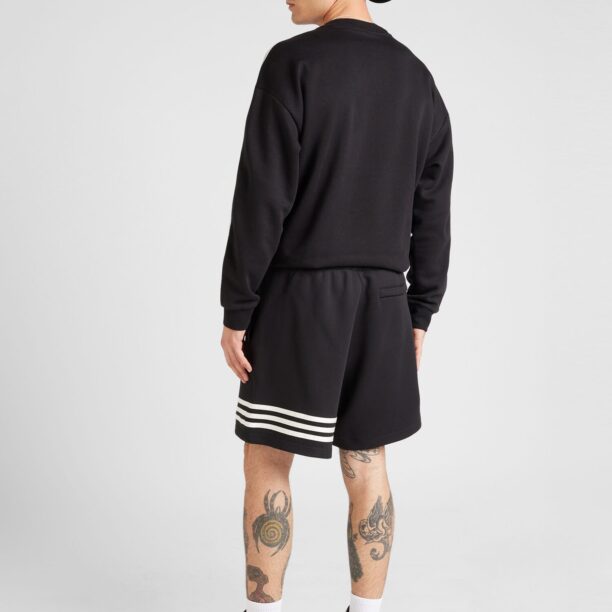 ADIDAS ORIGINALS Pantaloni 'Neuclassics'  negru / alb preţ