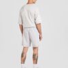 ADIDAS ORIGINALS Pantaloni 'Q3 ATL'  bej / gri deschis / alb