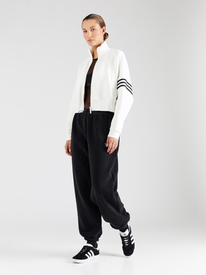 Cumpăra ADIDAS ORIGINALS Pantaloni  negru / alb