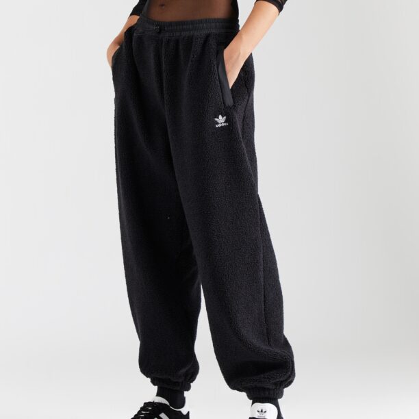 ADIDAS ORIGINALS Pantaloni  negru / alb