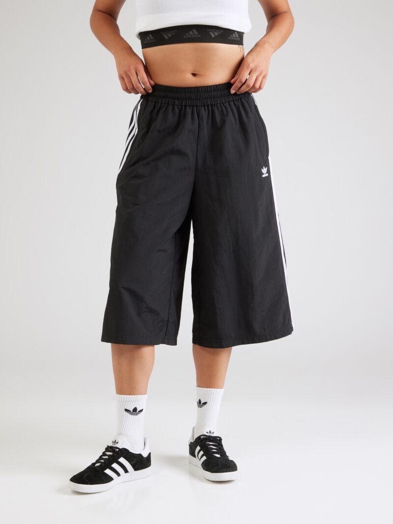 ADIDAS ORIGINALS Pantaloni  negru / alb