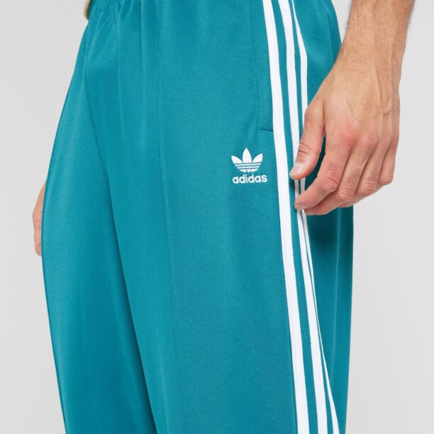 ADIDAS ORIGINALS Pantaloni  verde petrol / alb