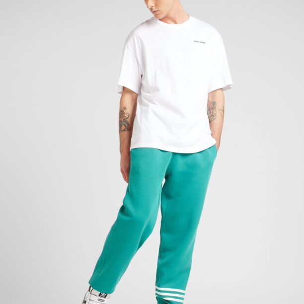 ADIDAS ORIGINALS Pantaloni  verde smarald / alb preţ