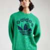 ADIDAS ORIGINALS Pulover  bleumarin / verde limetă