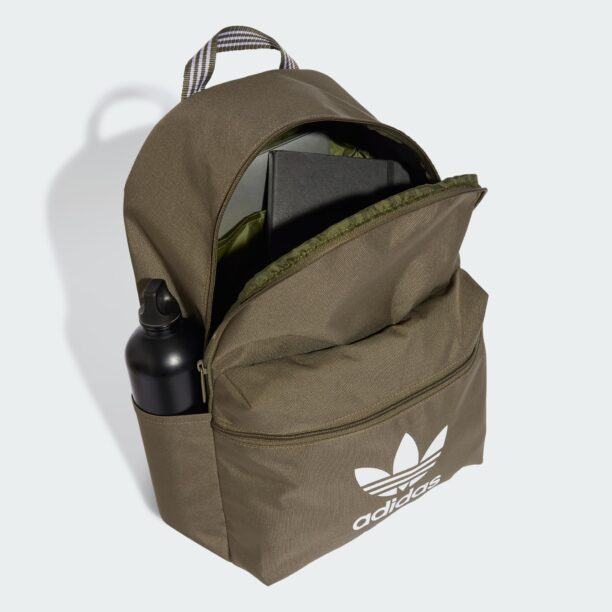 ADIDAS ORIGINALS Rucsac 'Adicolor'  oliv / alb