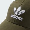 ADIDAS ORIGINALS Șapcă 'CLASS'  oliv / alb