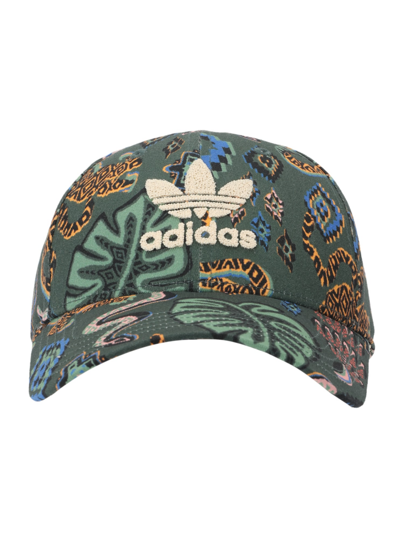 ADIDAS ORIGINALS Șapcă 'FARM'  verde smarald / verde mentă / portocaliu / negru