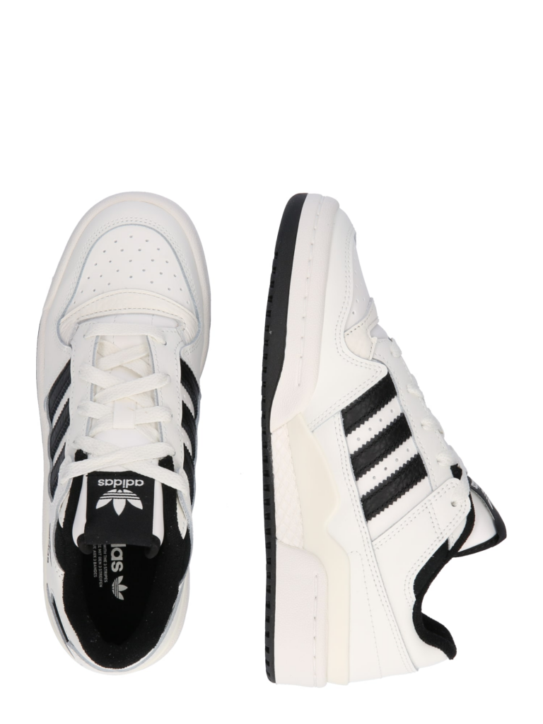 ADIDAS ORIGINALS Sneaker 'Forum'  negru / alb