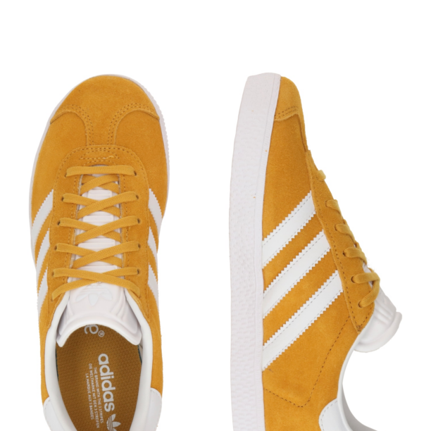 ADIDAS ORIGINALS Sneaker 'Gazelle'  galben auriu / auriu / alb