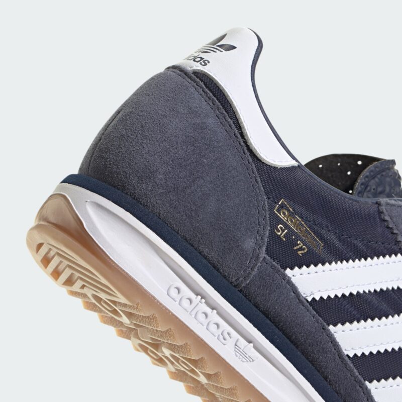 Original ADIDAS ORIGINALS Sneaker 'SL 72 RS'  bleumarin / gri metalic / alb