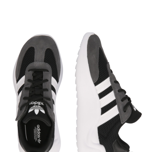 ADIDAS ORIGINALS Sneaker 'adiFOM 70s'  gri / negru / alb