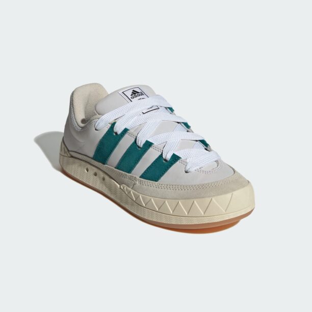 Preţ ADIDAS ORIGINALS Sneaker low 'Adimatic'  bej / verde închis / alb murdar